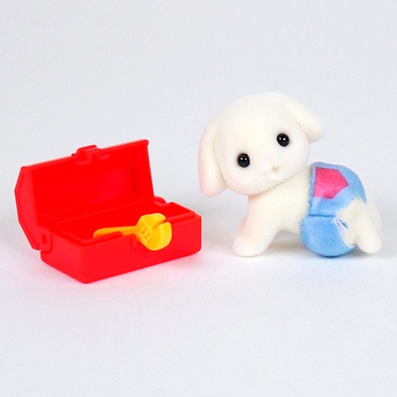 Calico‎ Critters Sylvanian Families BB-13 Flora Rabbit Baby - Crafts Collection - Picture 2 of 7